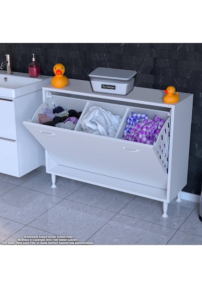 Eliusta Sare 90 Cm Beyaz Sepetli Banyo Dolabı,mutfak Dolabı 90x75x32,5 Cm Oyuncak Sepeti Çok Amaçlı Dolap Beyaz Eliusta Sare 90 Cm Beyaz Sepetli Banyo Dolabı,mutfak Dolabı 90x75x32,5 Cm Oyuncak Sepeti Çok Amaçlı Dolap Beyaz