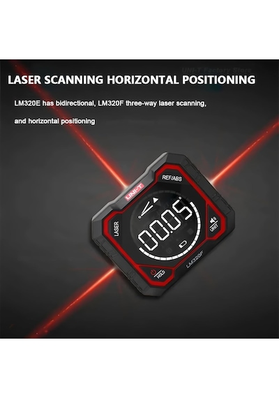Rend Unı-t Lm320d Lm320e Lm320f Laser Inclinometer Digital Angel Meter With Absolute Relative Angle Measurement Magnetic