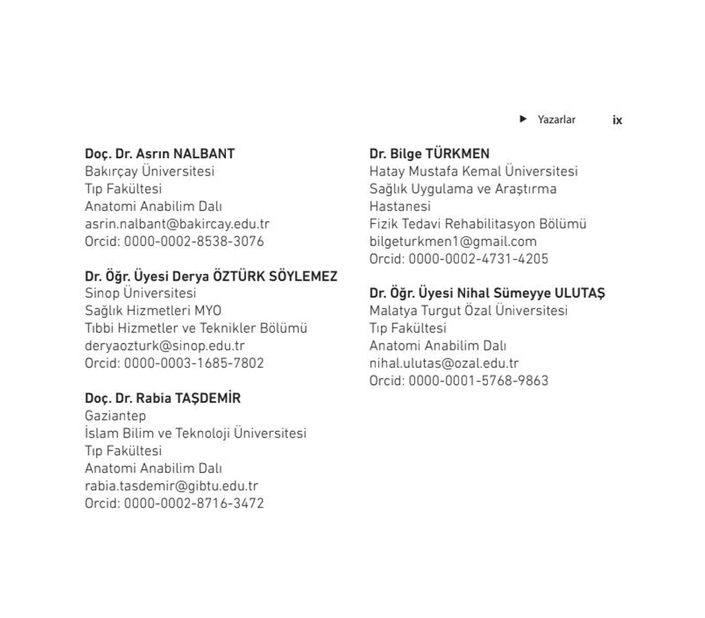 Klinik Yönleriyle Fonksiyonel Nöroanatomi