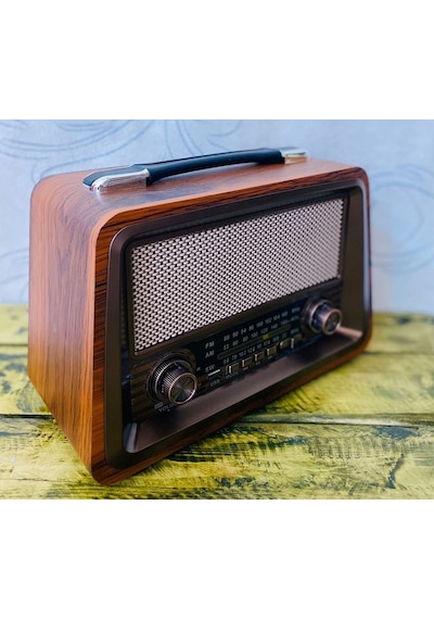 Nostaljik Radyo Ev Ofis Hediyesi Büyük Boy