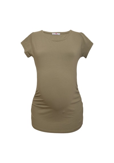 Luvmabelly Maternity 2009 2015 Pamuklu Hamile 9 Renk Mevcut T-shirt-haki