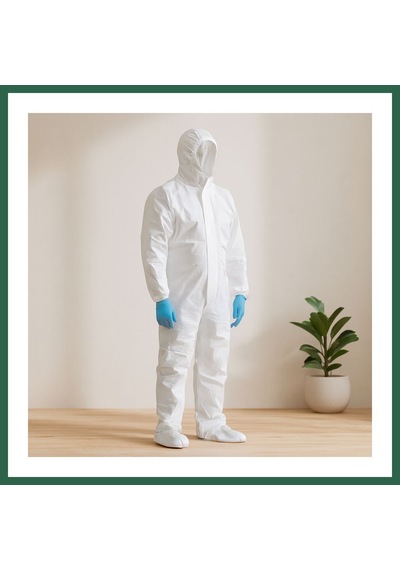 Vıntessy Koruyucu Tulum Xl Non-woven Beyaz 179-187cm, 108-115cm Bzs01