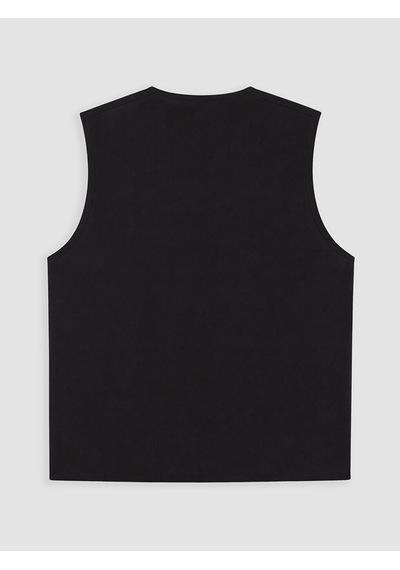 Lcwaıkıkı Classic Siyah Regular Fit Erkek Avcı Yeleği