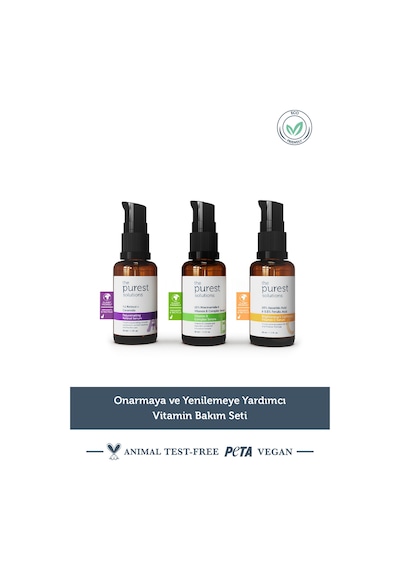 The Purest Solutions Onarma ve Yenilemeye Yardımcı Vitamin Bakım Seti