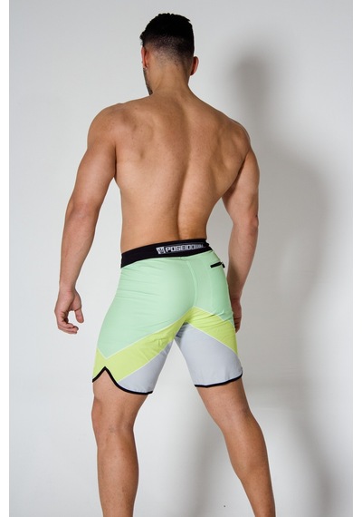 Pose I Down Trident Mint Up Npc Short Erkek Fizik Ve Deniz Şortu Yeşil
