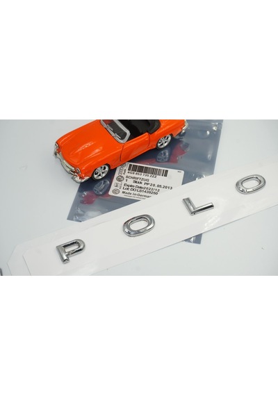 Vw Volkswagen Polo Mk7 2020 2021 3M 3D Yeni Nesil Bagaj Yazı Logo