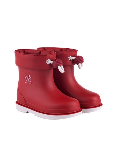 Igor İgor W10225 Bimbi Nautico Erkek/Kız Çocuk Yağmur Kar Çizmesi Kırmızı