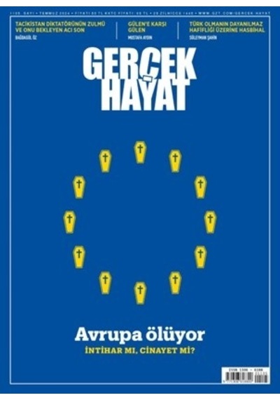 Gerçek Hayat Dergi 1105.sayı Temmuz 2024