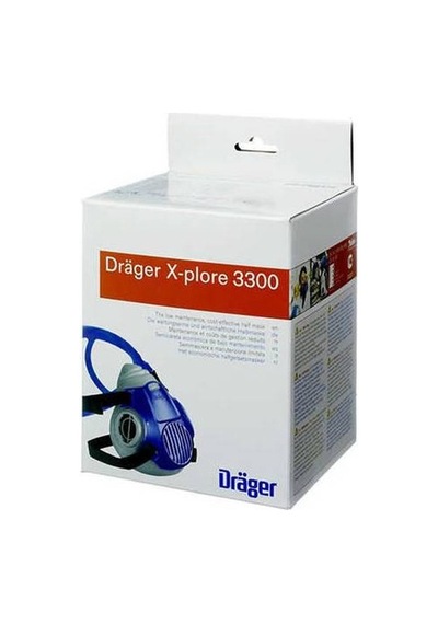 Drager  Abek1 Gaz Maskesi  + 2 Adet Abek1 Filtresi  + Gözlük Yarım Yüz Set