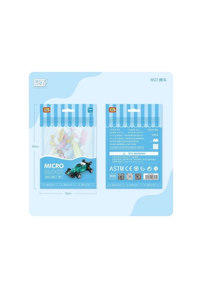 Lz8623 Loz Araba Blok Seti Mini Poşet - Life