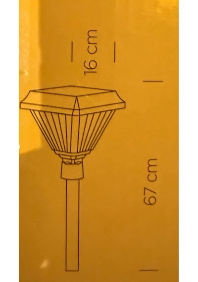30 W 200 Lm Helin Set Üstü-l Duvar Tip-ayaklı Solar Aplik 30W Beyaz