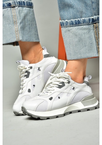 Fox Shoes S312213509 Beyaz Spor Ayakkabı Sneakers Beyaz