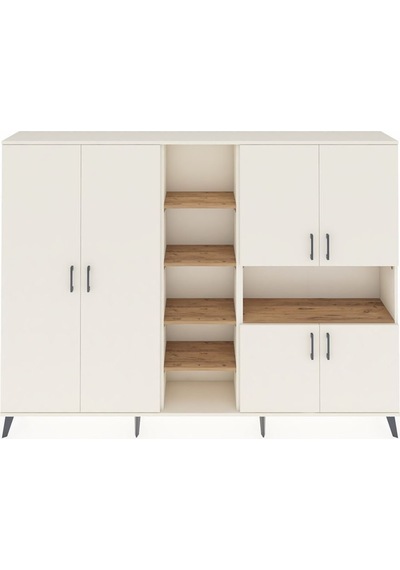 Arges Dolap 13 Raflı 6 Kapaklı 220x30x163 Aytaşı-aytaşı/çam Aytası/atlas Çam - Aytası Arges Dolap 13 Raflı 6 Kapaklı 220x30x163 Aytaşı-aytaşı/çam Aytası/atlas Çam - Aytası