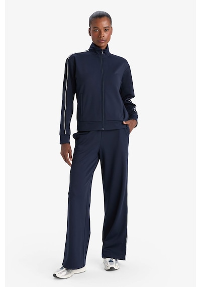 Defacto Defactofit Wide Leg Cepli Geniş Paça Standart Boy Sporcu Pantolon F3846ax25aunv253 Lacivert
