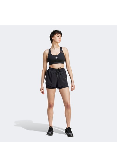 Adidas By Stella Mccartney Truepurpose Power Impact Training Medium-support Kadın Siyah Bra