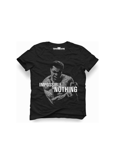 Tshirthane Mohamed Ali Typography Tişört Erkek Tshirt