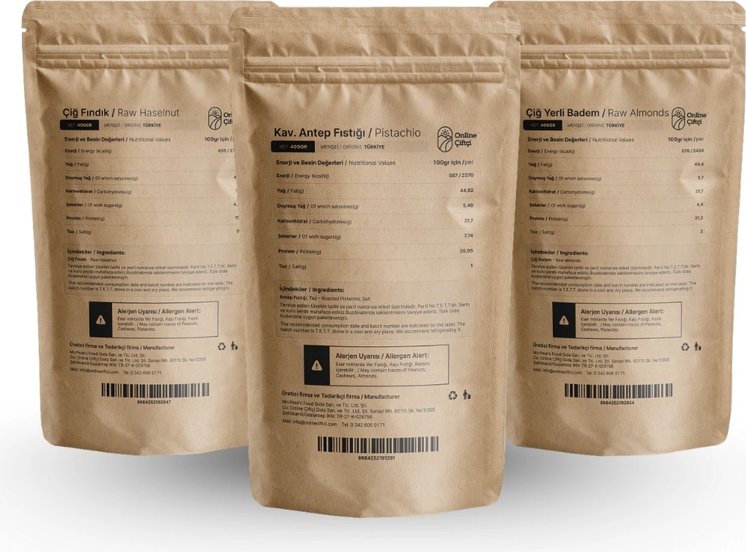 Online Çiftçi Tanışma Seti 3 x 400 G