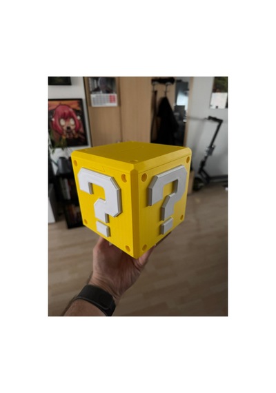 Mario Question Block Kumbara Dekoratif Oyun Temalı Para Kutusu