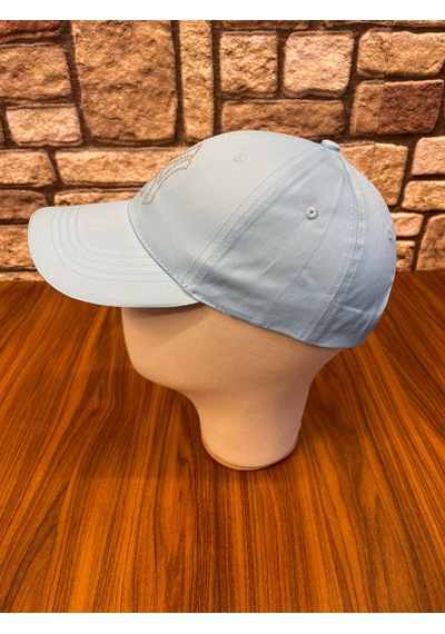 Hamze Ny Yankees New York Detaylı Beyzbol Gabardin Cap Şapka Buz Mavisi