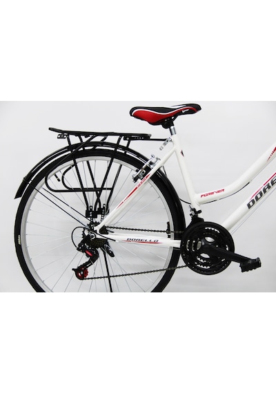 Dorello 28 Jant Lady Model Bisiklet Beyaz - Kırmızı