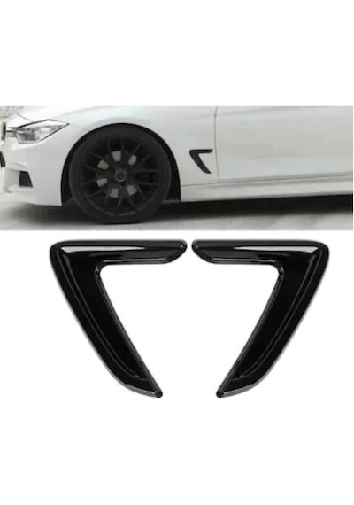 Tampon Çamurluk Venti Parlak Siyah Piano Black Sağ-Sol 2 Adet Uzun Model N11.959