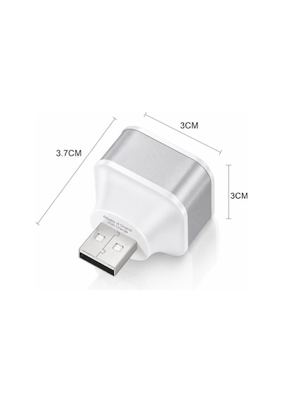 Lunatic 7560 Usb Hub 3 Port Çoklayıcı Adaptör Bilgisayar Laptop Araç Şarj Çoklu Çoğaltıcı