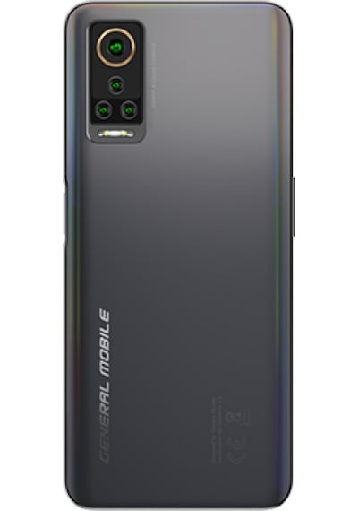 General Mobile Gm22 Pro Arka Kapağı Siyah