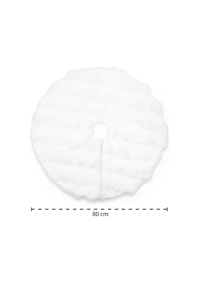 Yılbaşı Temalı Bubble Ağaç Altı Halısı, Yılbaşı Çam Ağacı Eteği 80x80 Cm