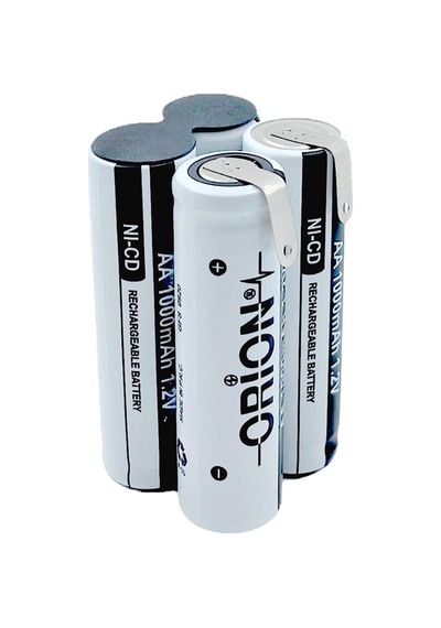 Orion AA 4.8V 1000mAh Ni-Cd Şarjlı Vidalama Pili