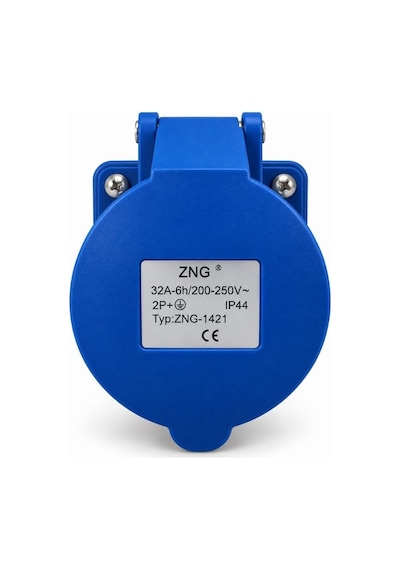 22 Kw Taşınabilir Elektrikli Araç Şarj Cihazı Type 2 32a Cee Adaptörlü