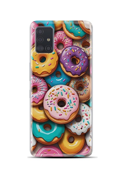 Samsung Samsung Galaxy Uyumlu A31 Kılıf Boutique Baskılı Resimli Donut Pcode -031