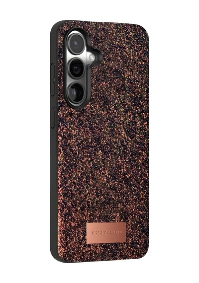 Onegif Samsung Uyumlu Galaxy S24 Plus Bright Simli Kapak - Derin Mor Standart