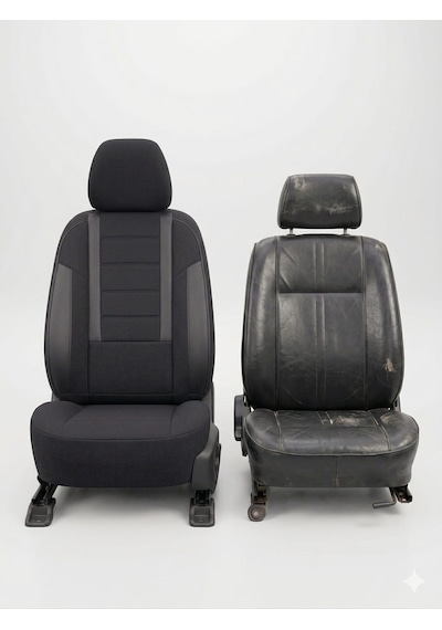 Veloce Siyah Serisi Peugeot 2008 Koltuk Kılıfı Tam Set