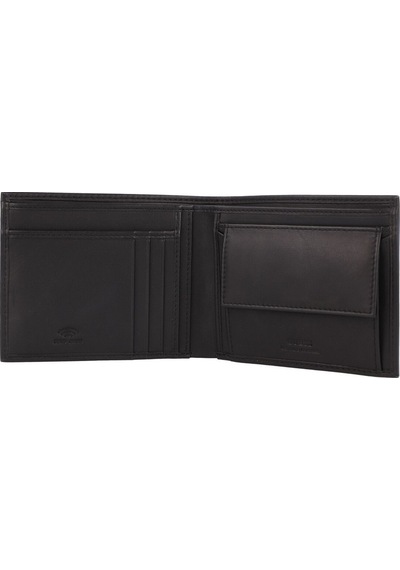 Guess Firenze Geldbörse Rfıd Schutz Leder 12 Cm Siyah