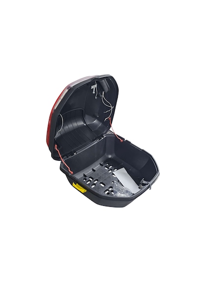 Motosiklet Arka Çanta 33 Litre Beyaz Stop Işıklı Sinyalli-2167