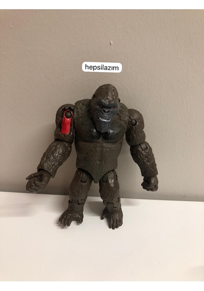 2 Adet Godzılla Kong Aksesuarlı Model Oyuncak Godzilla