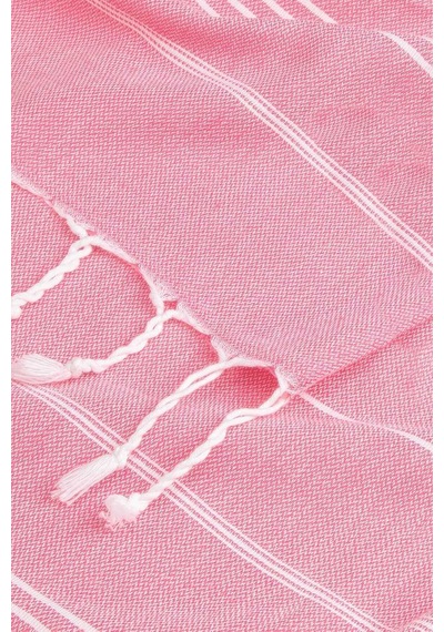 Summer Wind Soft %100 Pamuk Peştemal 100x180 Cm Pembe Pembe
