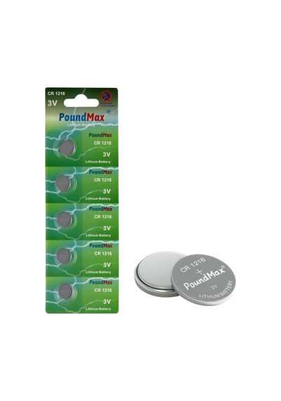 Lexroo 1216 Dl1216 3v Lityum Düğmeli Pil 5'li Paket