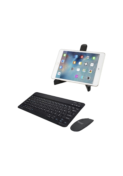 Amazon Fire HD Uyumlu 10" Çanta + BT Klavye + Mouse + Stand Al4234