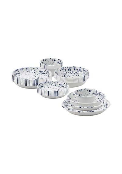 Ikea Silversida Yemek Takımı 24 Parça Çok Renkli