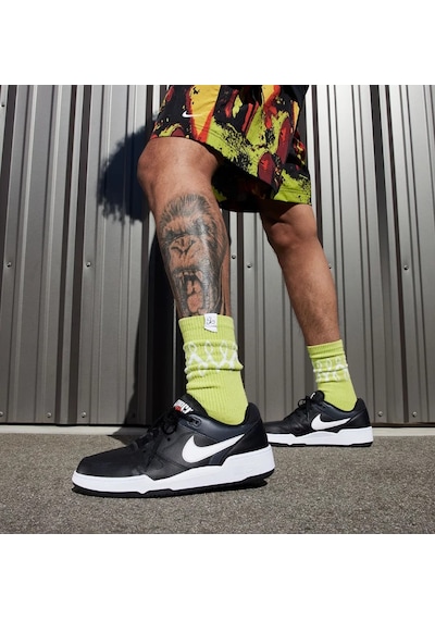 Nike Full Force Lo Fb1362-001 Erkek Spor Ayakkabı Siyah-beyaz Siyah - Beyaz