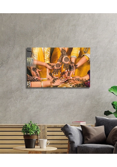 Dünya Haritası 7 Cam Tablo