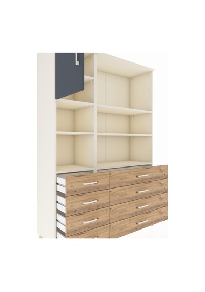 Hyperion Dolap 7 Raflı 8 Çekmeceli Tek Kapaklı 132x44x195 Aytaşı-antrasit/çam Antrasıt/atlas Çam - Aytası Hyperion Dolap 7 Raflı 8 Çekmeceli Tek Kapaklı 132x44x195 Aytaşı-antrasit/çam Antrasıt/atlas Çam - Aytası