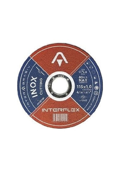 Interflex 115 1 İnox Metal Kesici Taş 4079111010