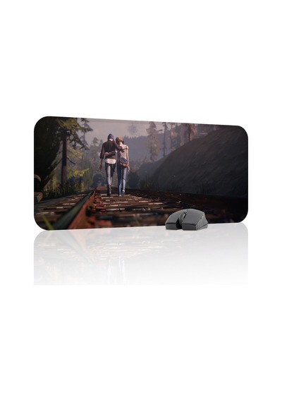 Life İs Strange Kaymaz Dikişli Kauçuk Oyuncu Mousepad V2 - 70x30 Xl Gaming Mouse Pad Fare Altlığı