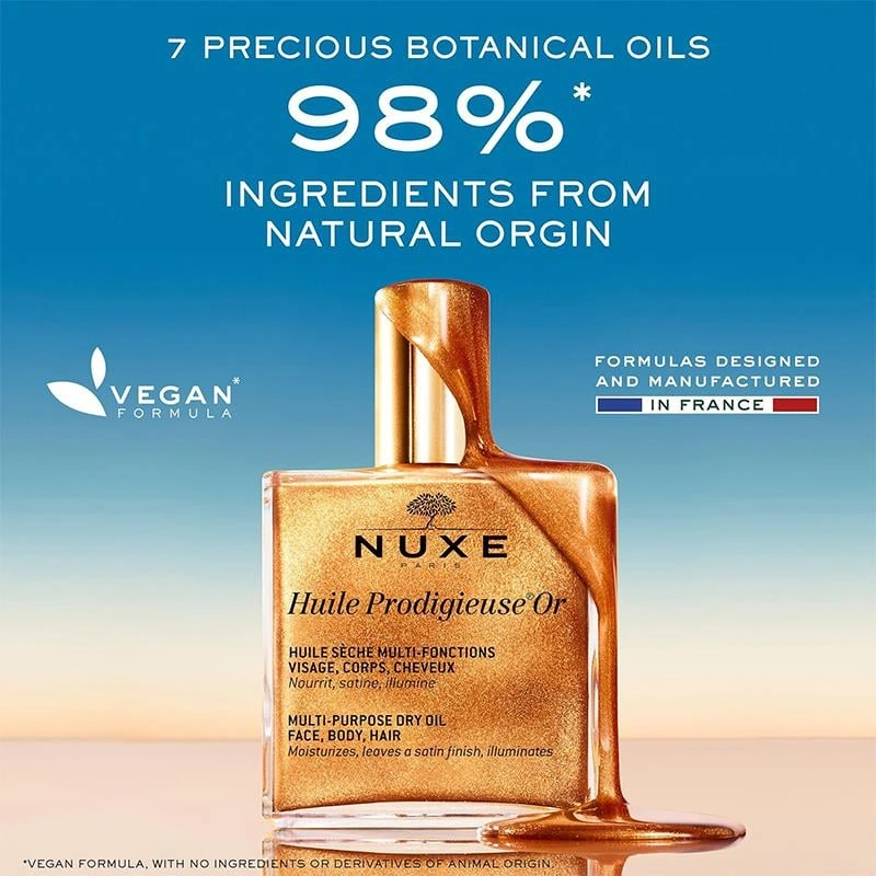 Nuxe Huile Prodigieuse Or Shimmering Dry Oil 100 Ml