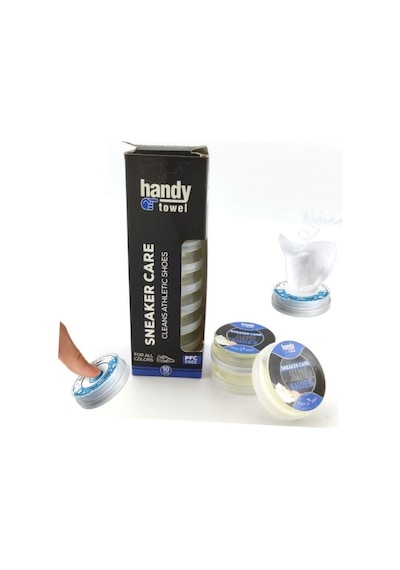 Handy Towel Sneaker Spor Ayakkabı Temizleme Bezi 10 Adet - Renksiz Çok Renkli