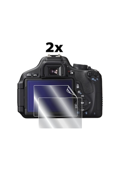 IPG Canon Eos 600D SLR Digital Fotoğraf Makinesi Ekran Koruyucu (2 Adet)