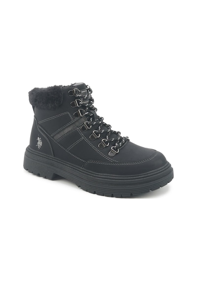 U.s. Polo Assn. Phoebe 5pr Siyah Kadın Worker Bot 000000000102038953 Siyah