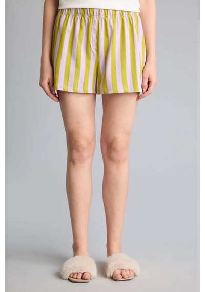 Defacto Oversıze Kısa Kollu 2li Leylak Şortlu Pijama Takımı I0438ax26hspr249 Mor-pr249 Defacto Oversıze Kısa Kollu 2li Leylak Şortlu Pijama Takımı I0438ax26hspr249 Mor-pr249